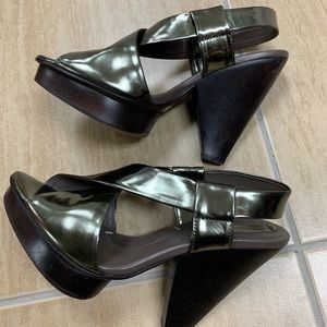 BCBGMaxazria platform sandals